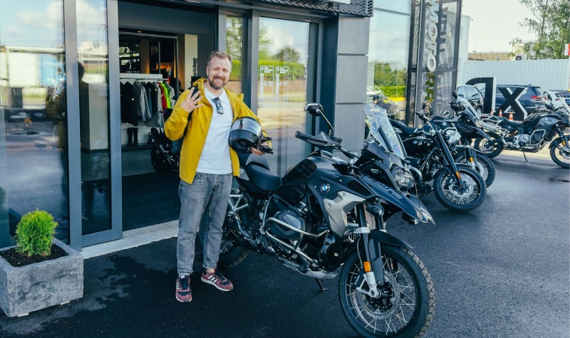 Moto entuziasts Reinis Traidās: pirmajam motociklam jābūt pēc iespējas universālākam 