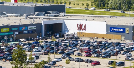 Swedbank piešķir 65 miljonus eiro tirdzniecības centra “SĀGA” saistību refinansēšanai