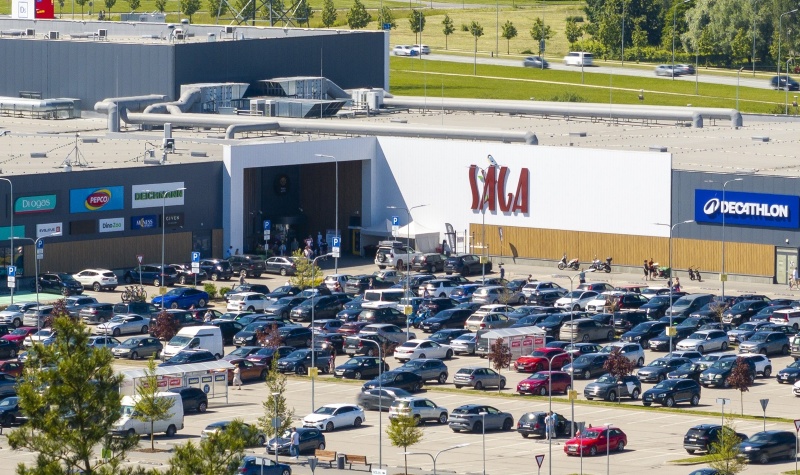 Swedbank piešķir 65 miljonus eiro tirdzniecības centra “SĀGA” saistību refinansēšanai