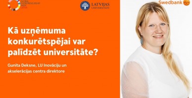 Video: Kā uzņēmuma konkurētspējai var palīdzēt universitāte? 
