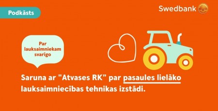 Saruna ar Kasparu un Raiti no Atvases RK. Pasaules lielākā lauksaimniecības tehnikas izstāde. 