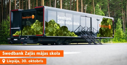30. oktobris, Liepāja | Swedbank Zaļās mājas skola | Mājokļu būvniecība un atjaunošana