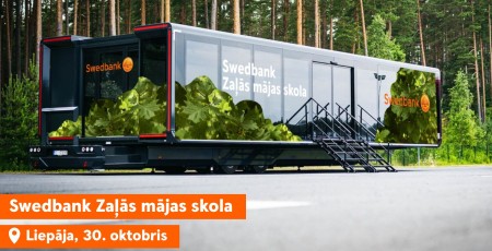 30. oktobris, Liepāja | Swedbank Zaļās mājas skola | Mājokļu būvniecība un atjaunošana