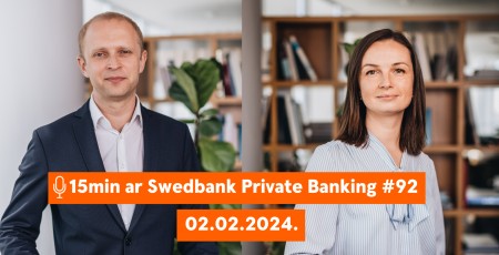 15min ar Swedbank Private Banking |92| Kā 2024. gads ir sācies finanšu tirgos un ekonomikā? | 02.02.2024.