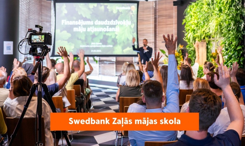 VIDEO | Swedbank Zaļās mājas skola | Daudzdzīvokļu ēku un privātmāju renovācija
