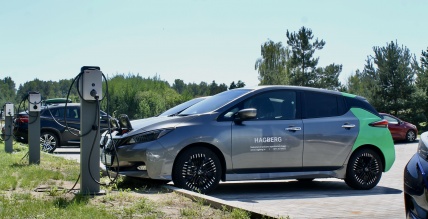 HAGBERG piesaista nepilnu vienu miljonu eiro elektroautoparka paplašināšanai