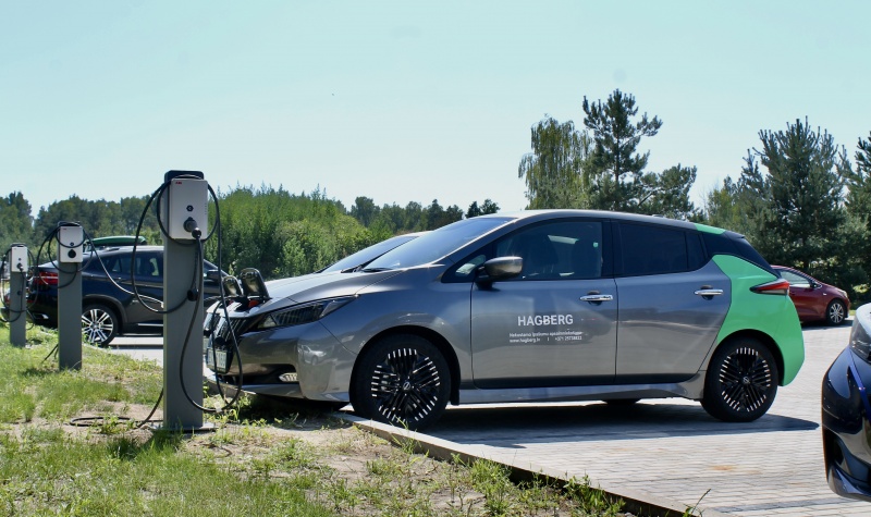 HAGBERG piesaista nepilnu vienu miljonu eiro elektroautoparka paplašināšanai