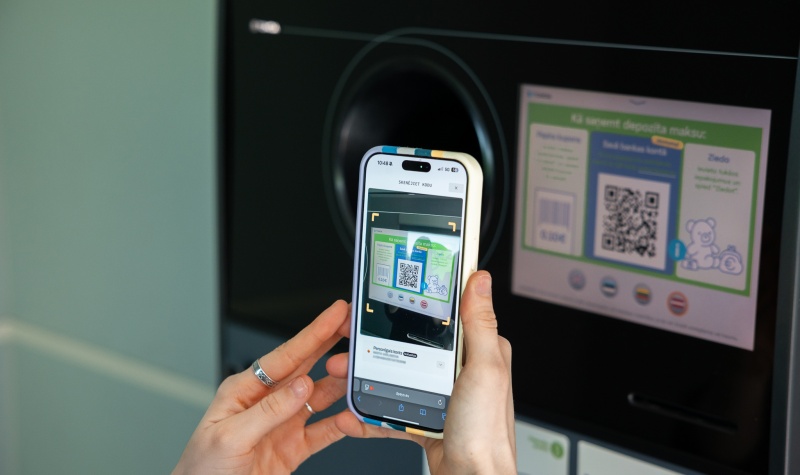 Saņem depozīta maksu savā bankas kontā jau 363 vietās visā Latvijā