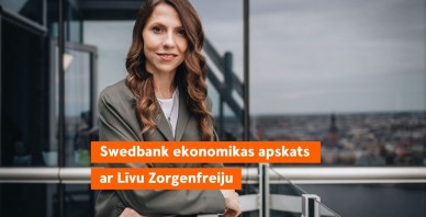 Swedbank ekonomikas apskats: izaugsmi aptumšo tarifu ēna