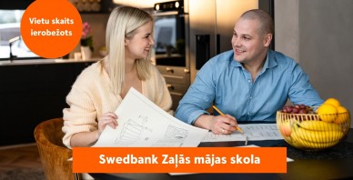 Swedbank Zaļās mājas skola | Daudzdzīvokļu un privātmāju renovācija | 21. un 22. augusts