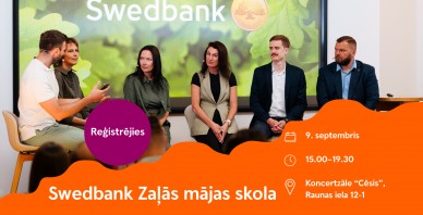 Plāno būvēt vai atjaunot mājokli? Zaļās mājas skola 7. oktobrī viesosies Cēsīs