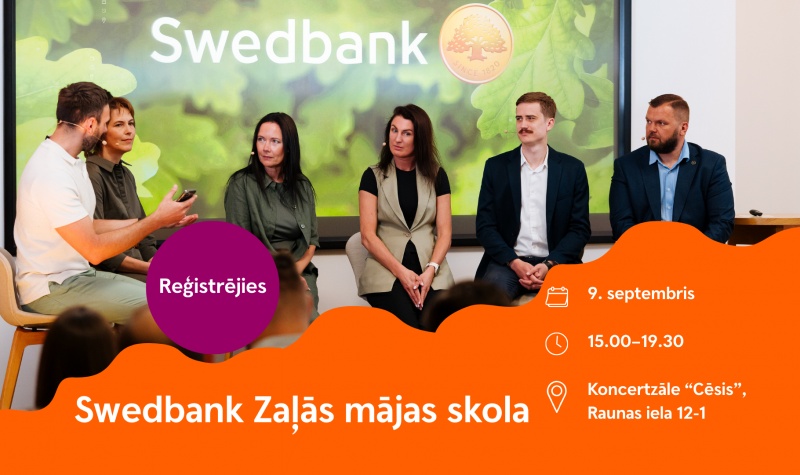 Plāno būvēt vai atjaunot mājokli? Zaļās mājas skola 7. oktobrī viesosies Cēsīs