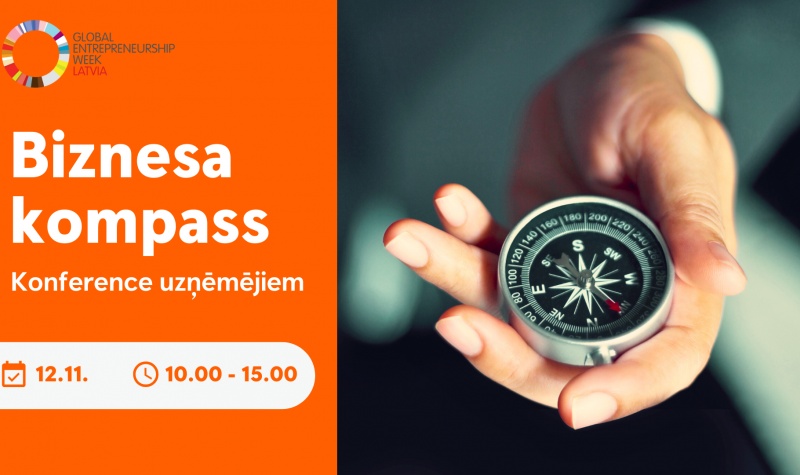 Konference uzņēmējiem &quot;Biznesa kompass&quot; | 12. novembris