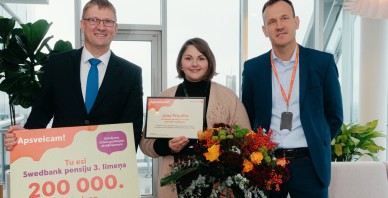 “Mazām summām ir liels spēks” — kā Jana Priedīte soli pa solim veido drošāku nākotni