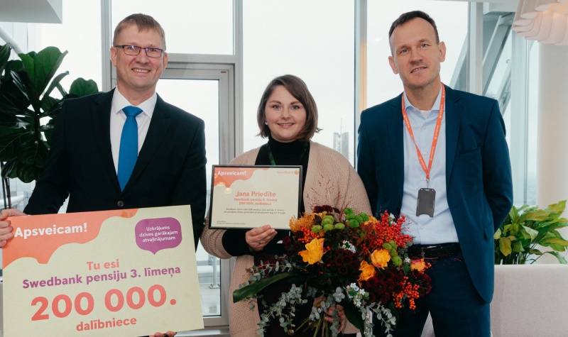 “Mazām summām ir liels spēks” — kā Jana Priedīte soli pa solim veido drošāku nākotni