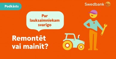 Saruna par jaunumiem lauksaimniecības tehnikas jomā
