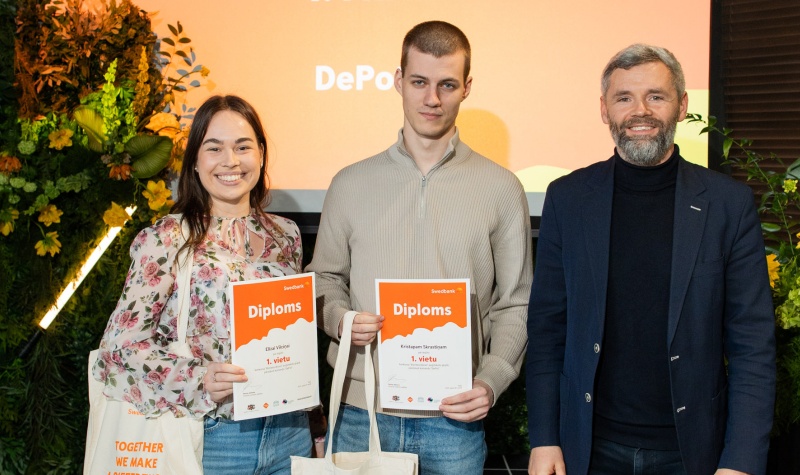No uzdevuma studiju laikā jaunieši rada ilgtspējīgu depozīta uzglabāšanas risinājumu “DéPôt”