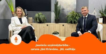 Pa Ceļam Biznesā - Jauniešu uzņēmējdarbība. Saruna Jāni Krievānu, JAL vadītāju