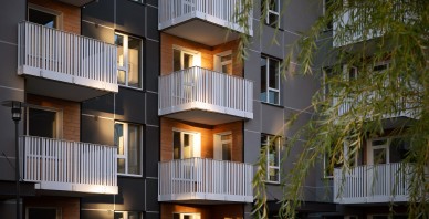 Apskati “Trebū HOME” daudzdzīvokļu māju kompleksu 28. februārī 