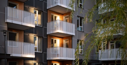 Apskati “Trebū HOME” daudzdzīvokļu māju kompleksu 28. februārī 