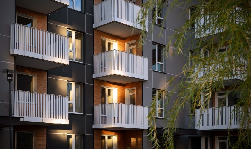 Apskati “Trebū HOME” daudzdzīvokļu māju kompleksu 28. februārī 