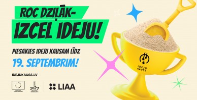 Aicinām pieteikties biznesa ideju konkursam “Ideju kauss 2025”
