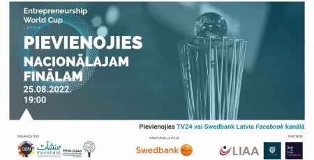 25. augustā noteiks Pasaules Uzņēmējdarbības kausa Latvijas nacionālā fināla uzvarētāju