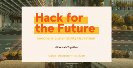Noskaidroti Swedbank rīkotā ilgtspējas hakatona “Hack for the Future” uzvarētāji
