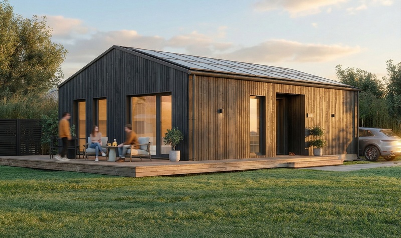 MyCabin atvērto durvju diena ražotnē 11. aprīlī - Living 80 mājas apskate!